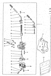 CW50 Карбюратор