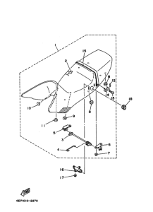 TDM850 Пружина