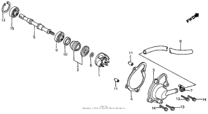 CH125 Водяной насос