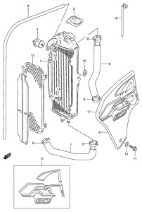RM80 Радиатор