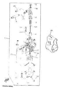 CW50RSP Карбюратор