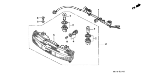 PC800 Taillight unit ass`y