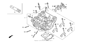 CB50 Головка цилиндров