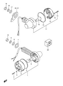 TS125 Поворотники
