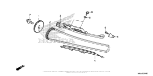NC700X (DCT) Cam Chain + Tensioner