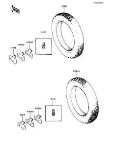 KZ440 Покрышки