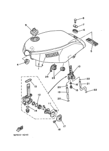 RZ350RR ﾌﾕｴﾙﾀﾝｸ