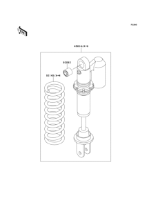 KX65 Амортизатор