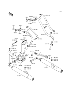 VN1500 Глушитель