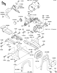 ZL600 Короб для АКБ