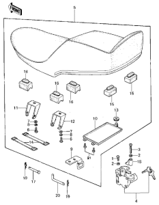 KZ250 Пружина