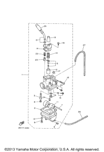 PW80M1 Карбюратор