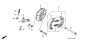 Z50J Передний тормоз