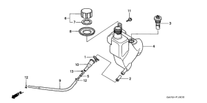 SJ50 Бак масляный
