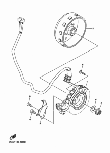 WR450F Генератор