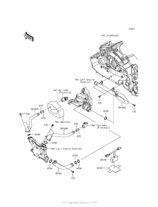 VN1700 Патрубки охлаждения