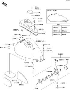 BN125 Fuel tank(1 / 2)