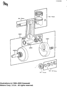 KZ250 Вал коленчатый