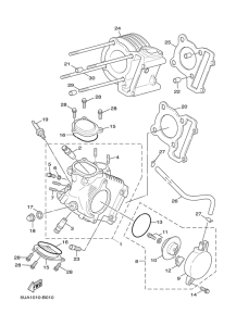 XC125 Головка цилиндров