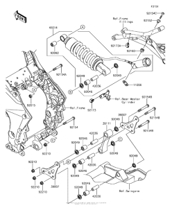 KLZ1000 Подвеска  /  амортизатор