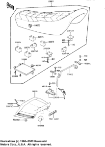 KZ1100 Seat / seat cover
