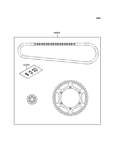  Цепь комплект
