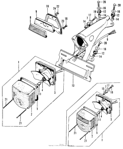 SL100 Taillight k2-k3