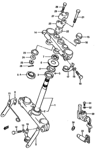 DR750 Траверса нижняя