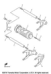 FJR1300A Копирный вал