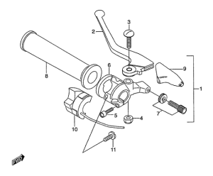 SMX50 Left handle switch