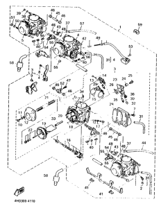 YZF750R Карбюратор