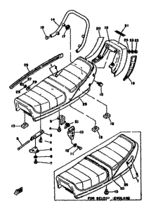 RD50M Сиденье