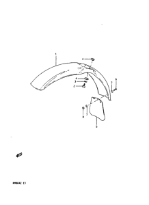 RM80 Переднее крыло