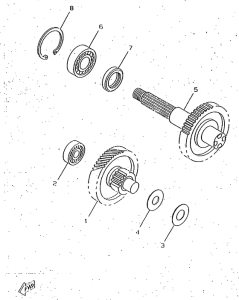 CW50RS Трансмиссия