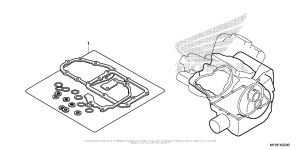 VT1300CT Комплект прокладок