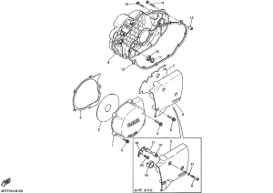 SR400 ｸﾗﾝｸｹｰｽｶﾊﾞｰ 1