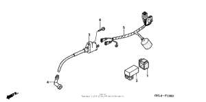 XR50R Жгут проводов