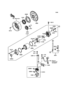 KLZ1000 Стартер