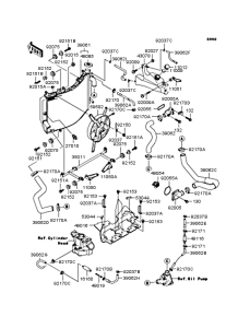 ZX636 Радиатор