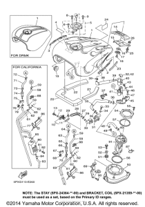 XV17PCV-F Топливный бак