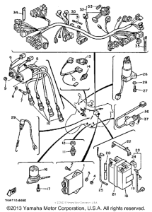 XJ700XSC Электрика