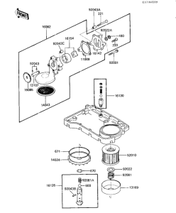 KZ1100 Oil pump  / oil filter