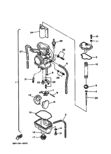 YZ250 Карбюратор