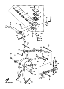 FZ6-SA Передний тормозной цилиндр