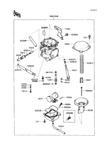 KL250 Carburetor(1 / 2)