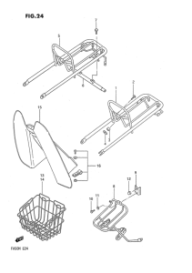 FA50 Багажник