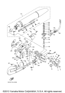 XV1900A Выхлопная система