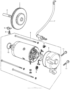 CB400 Стартер