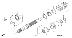 ST1100 Основной вал