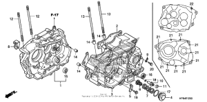  Картер двигателя